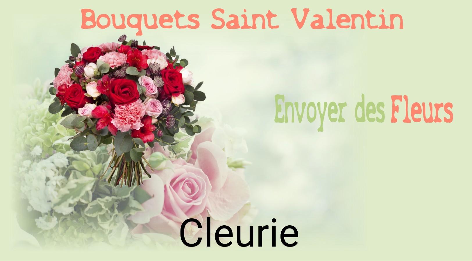 Roses de Saint-Valentin livrées à Cleurie